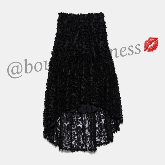 ZARA Ruffled Skirt - Picture 7 of 9